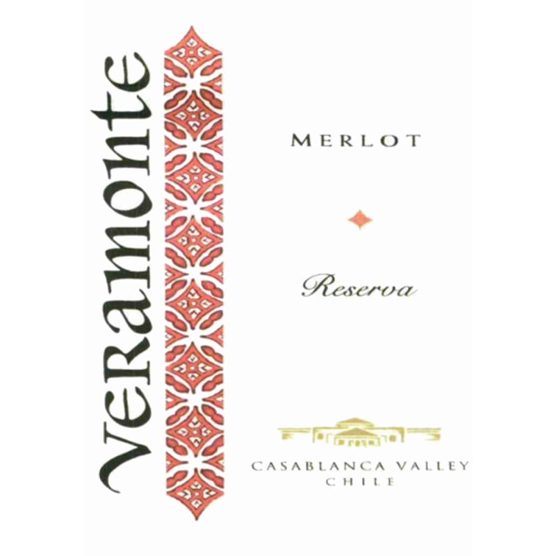 Veramonte Reserva Merlot 2008 Front Label