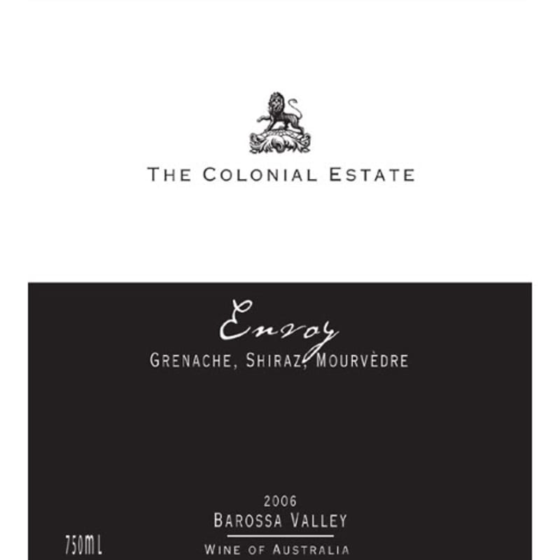 The Colonial Estate Envoy GSM 2006 Front Label