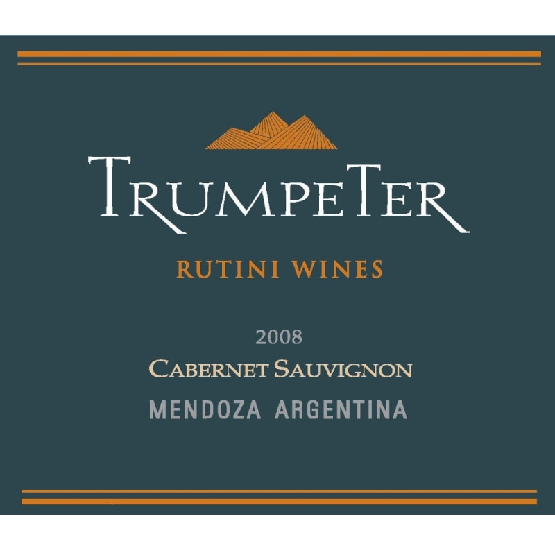 Trumpeter Cabernet Sauvignon 2008 Front Label