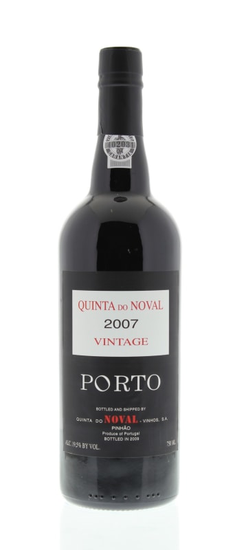 Quinta do Noval Vintage Port 2007 Front Bottle Shot