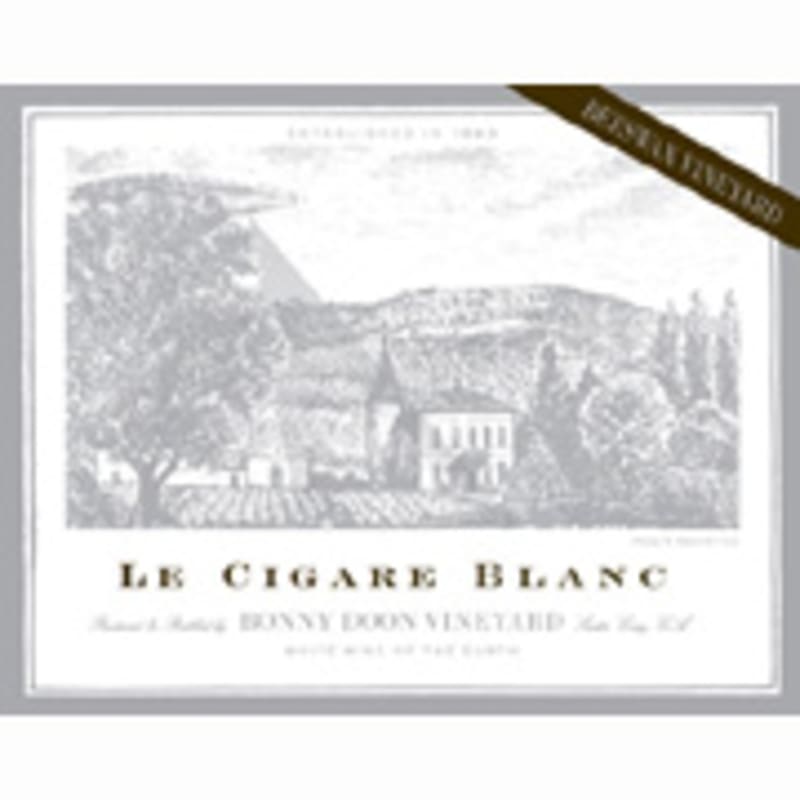 Bonny Doon Le Cigare Blanc 2007 Front Label