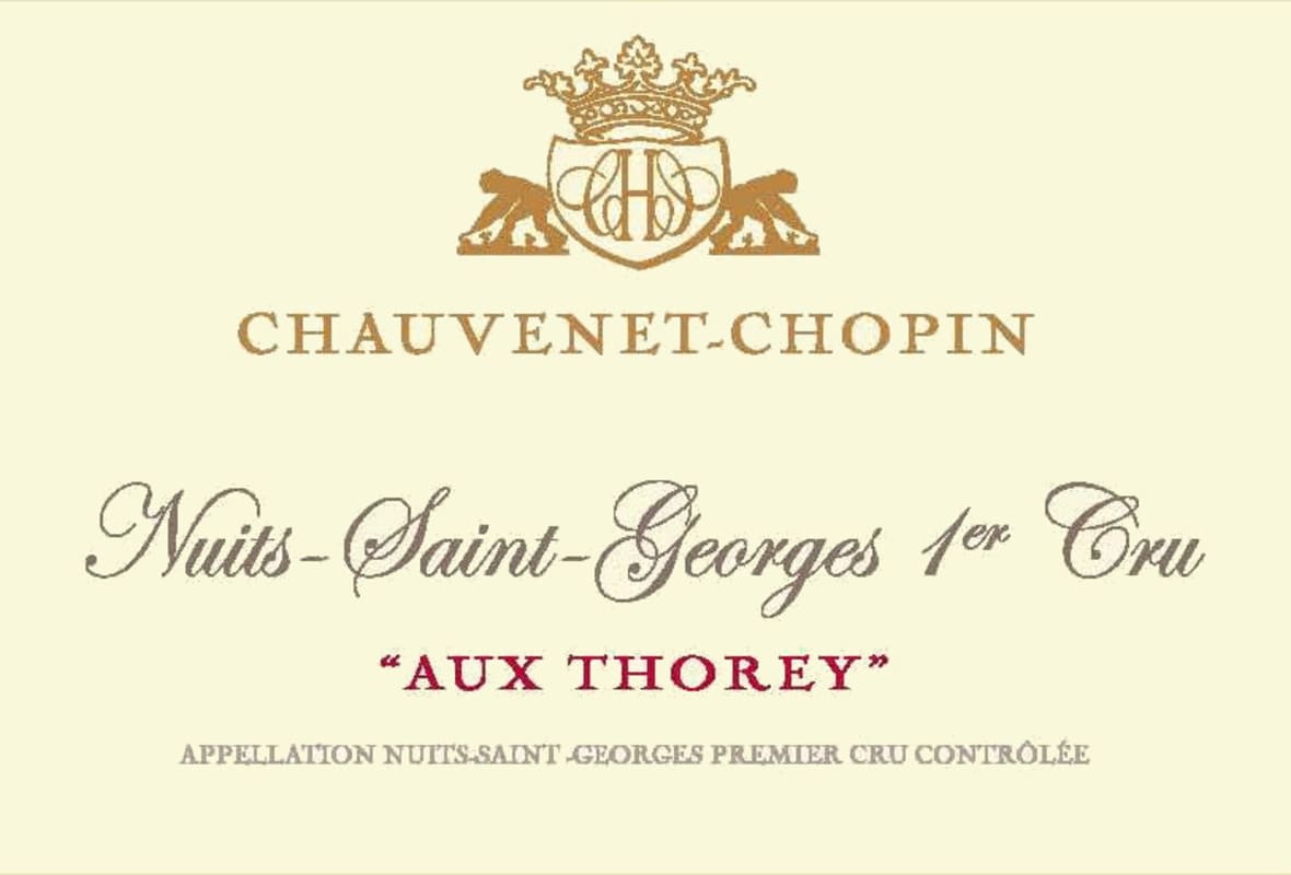 Chauvenet-Chopin Nuits St. Georges Aux Thorey 2011 Front Label