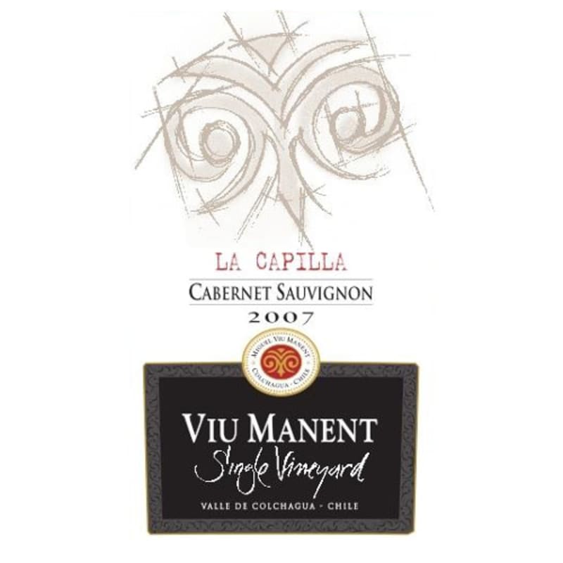 Viu Manent La Capilla Estate Cabernet Sauvignon 2007 Front Label