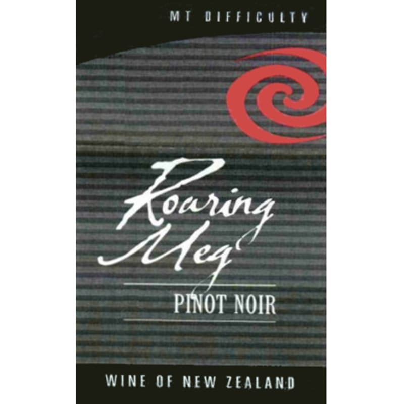 Mt Difficulty Roaring Meg Pinot Noir 2008 Front Label