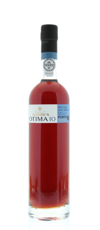 Warre's Otima 10 Year Tawny Port (500ML) Front Bottle Shot
