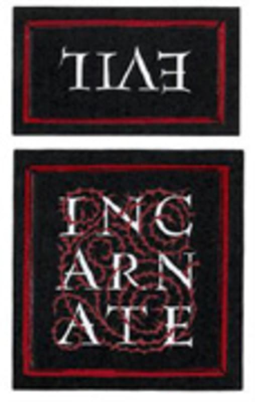 R Wines Evil Incarnate Shiraz 2004 Front Label