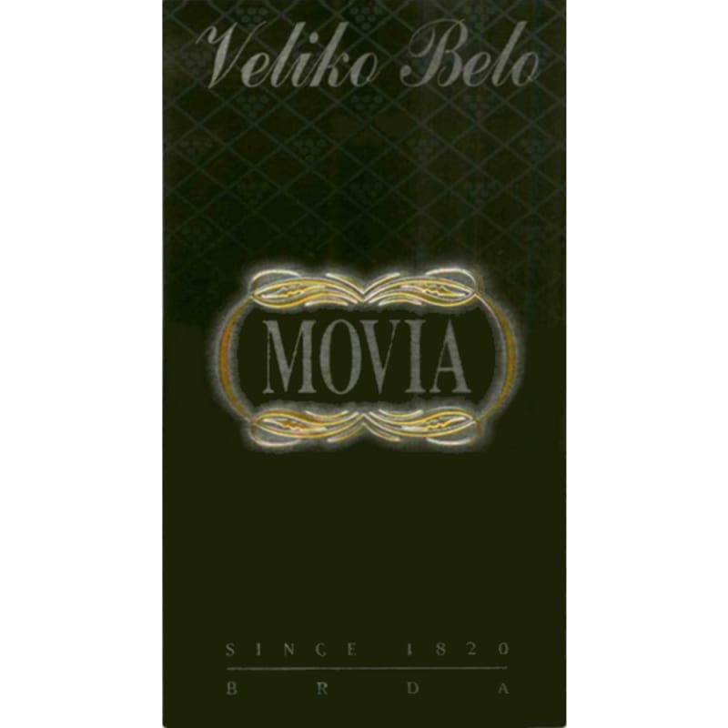 Movia Veliko Bianco 2005 Front Label