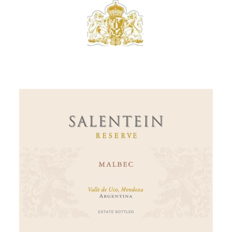 Salentein Reserve Malbec 2007 Front Label