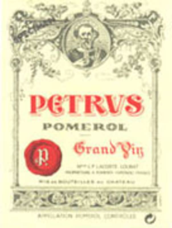 Chateau Petrus 1990 Front Label