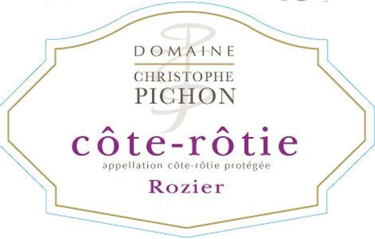 Christophe Pichon Cote Rotie Rozier 2012 Front Label