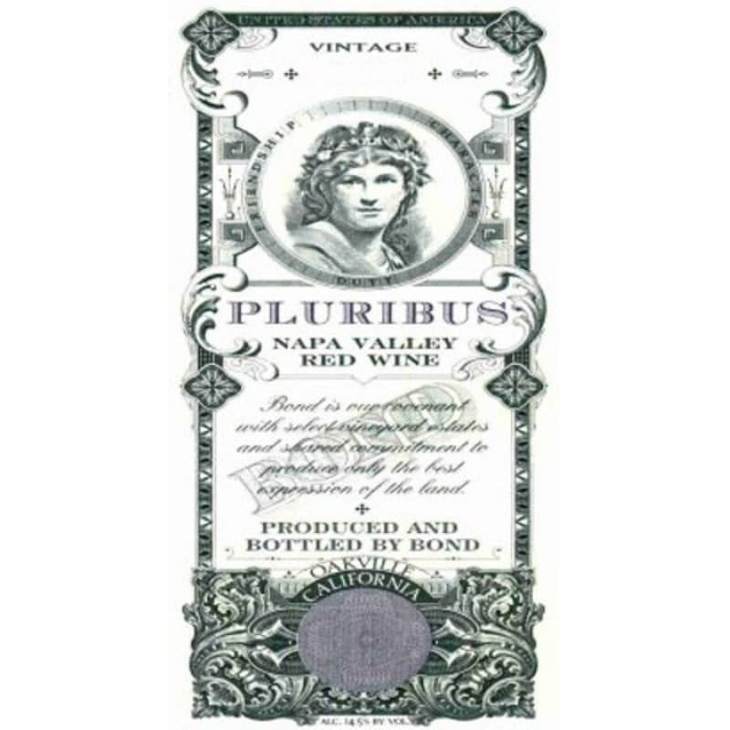 Bond Pluribus Cabernet Sauvignon 2006 Front Label