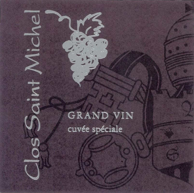 Clos St. Michel Cuvee Speciale 2010 Front Label