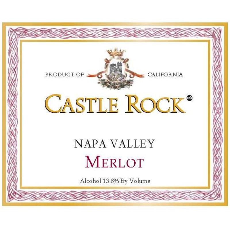 Castle Rock Napa Merlot 2006 Front Label