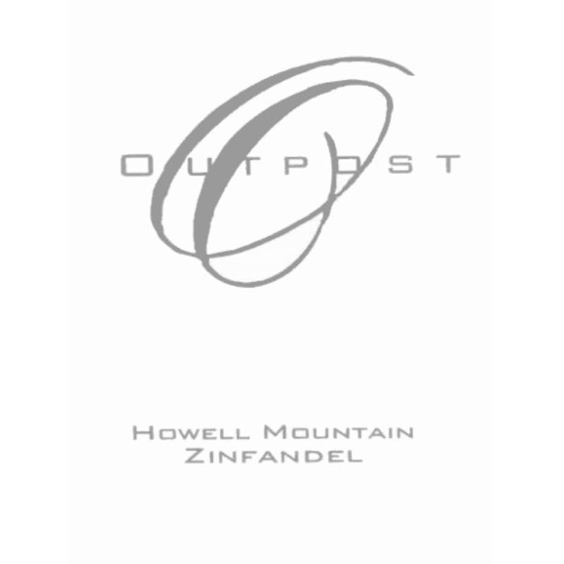 Outpost Howell Mountain Zinfandel 2007 Front Label