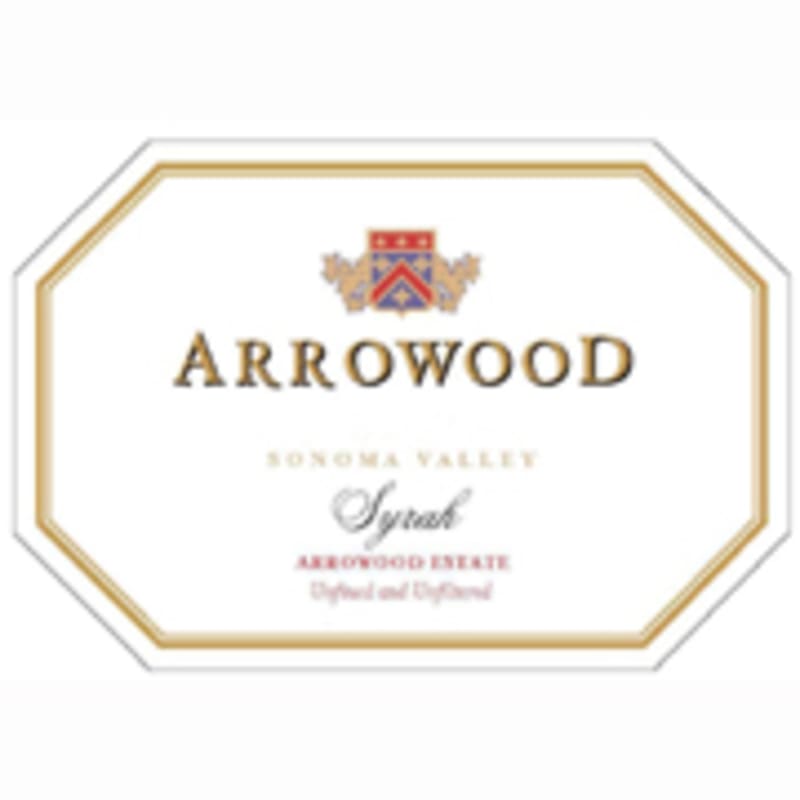 Arrowood Sonoma Valley Syrah 2002 Front Label