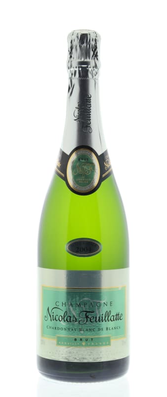 Nicolas Feuillatte Blanc de Blancs 2004 Front Bottle Shot