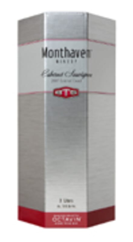 Monthaven Winery Cabernet Sauvignon (3 Liter Octavin Home Wine Bar) 2007 Front Label