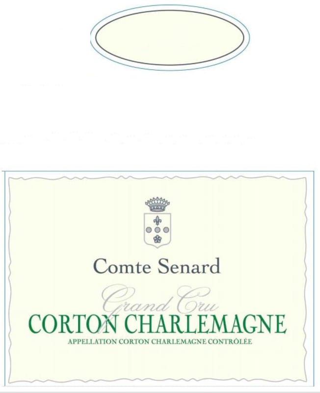 Dom. Comte Senard Corton Charlemagne Grand Cru 2014 Front Label