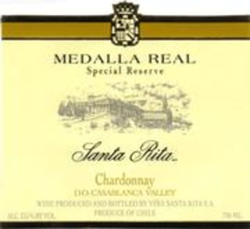 Santa Rita Medalla Real Chardonnay 1998 Front Label
