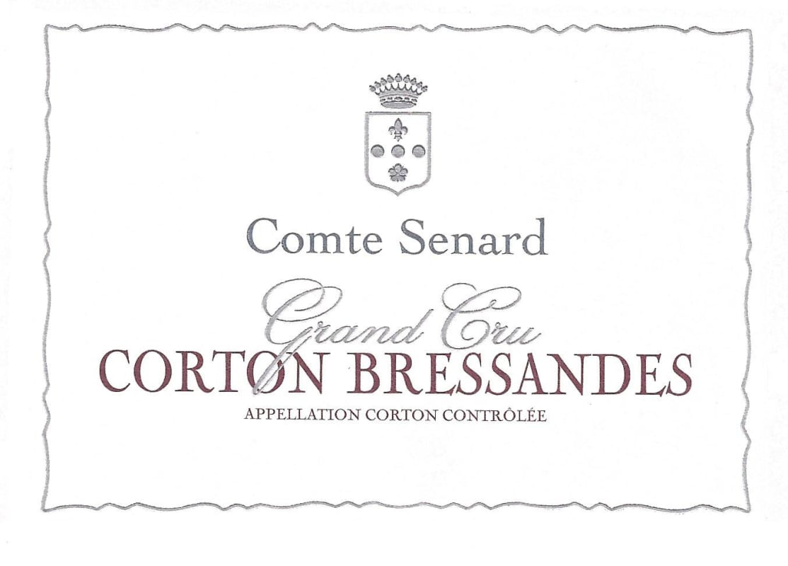 Dom. Comte Senard Corton Bressandes Grand Cru 2013 Front Label