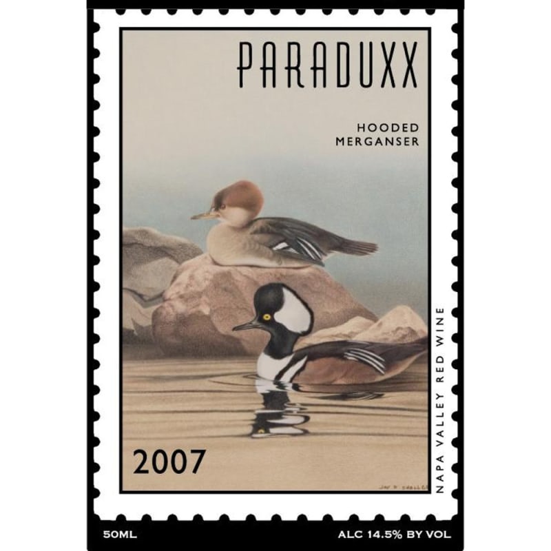 Paraduxx (375ML half-bottle) 2007 Front Label