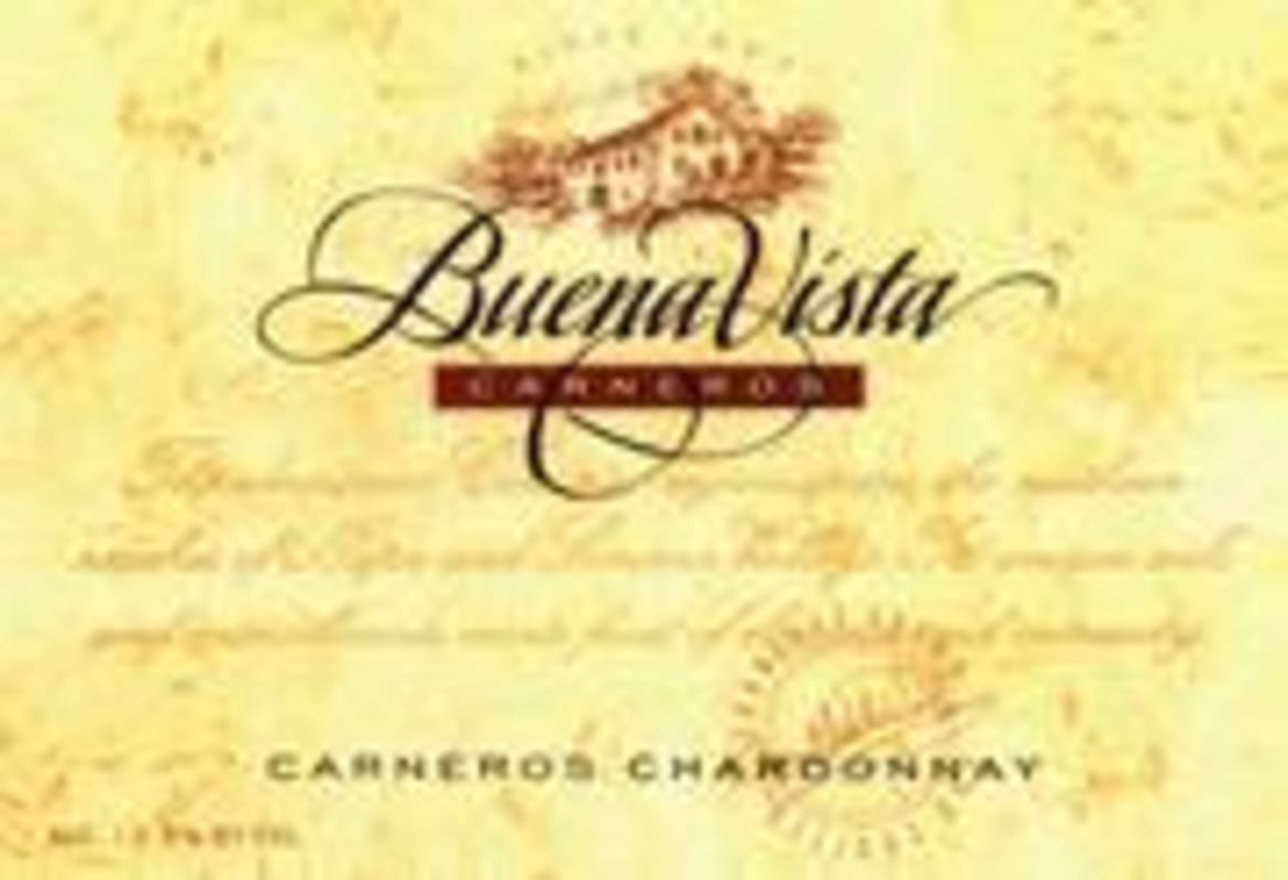 Buena Vista Carneros Chardonnay 1997 Front Label