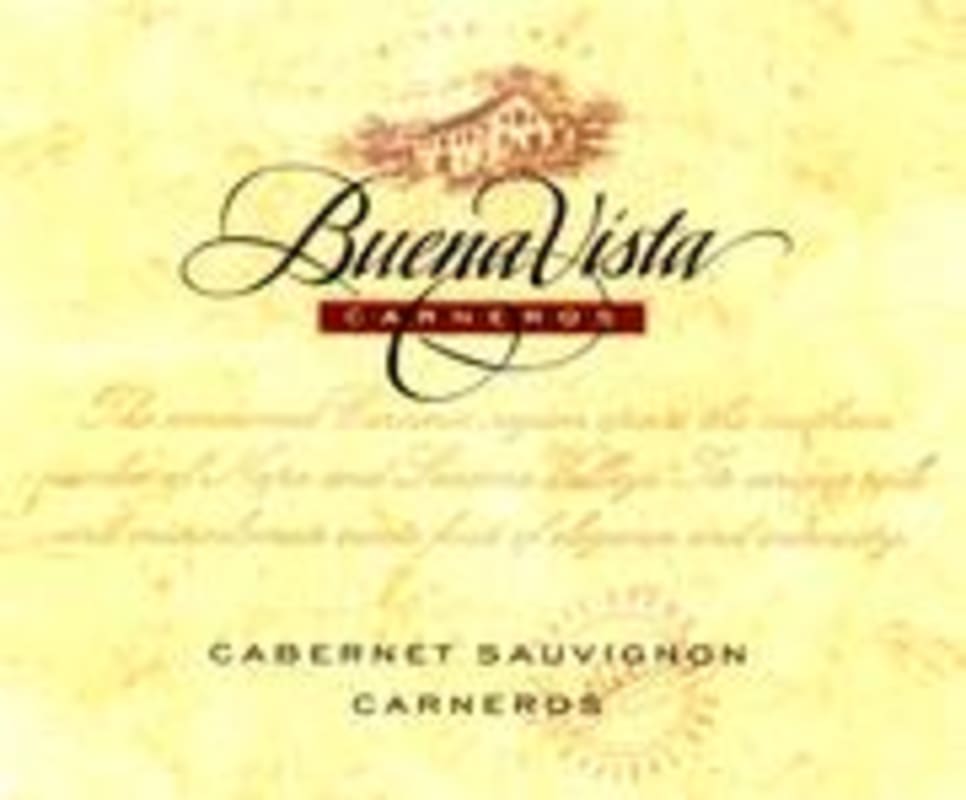 Buena Vista Carneros Cabernet Sauvignon 1997 Front Label