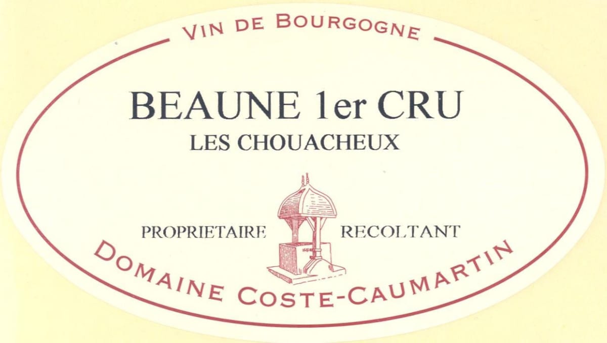 Dom. Coste-Caumartin Beaune Les Chouacheux Premier Cru 2007 Front Label