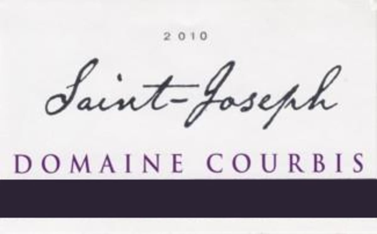 Courbis Saint-Joseph 2010 Front Label