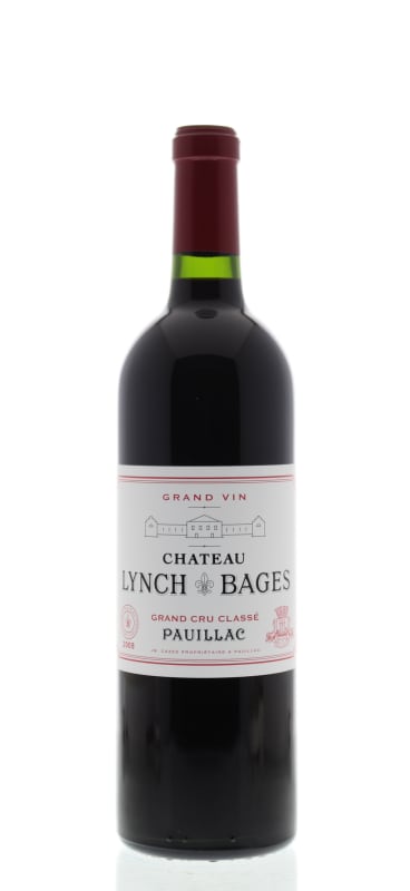 Chateau Lynch-Bages 2008 Front Bottle Shot