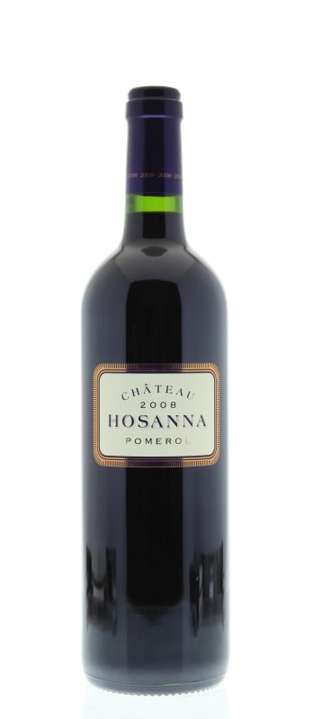 Chateau Hosanna 2008 Front Bottle Shot