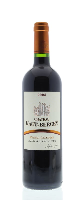 Chateau Haut-Bergey 2008 Front Bottle Shot