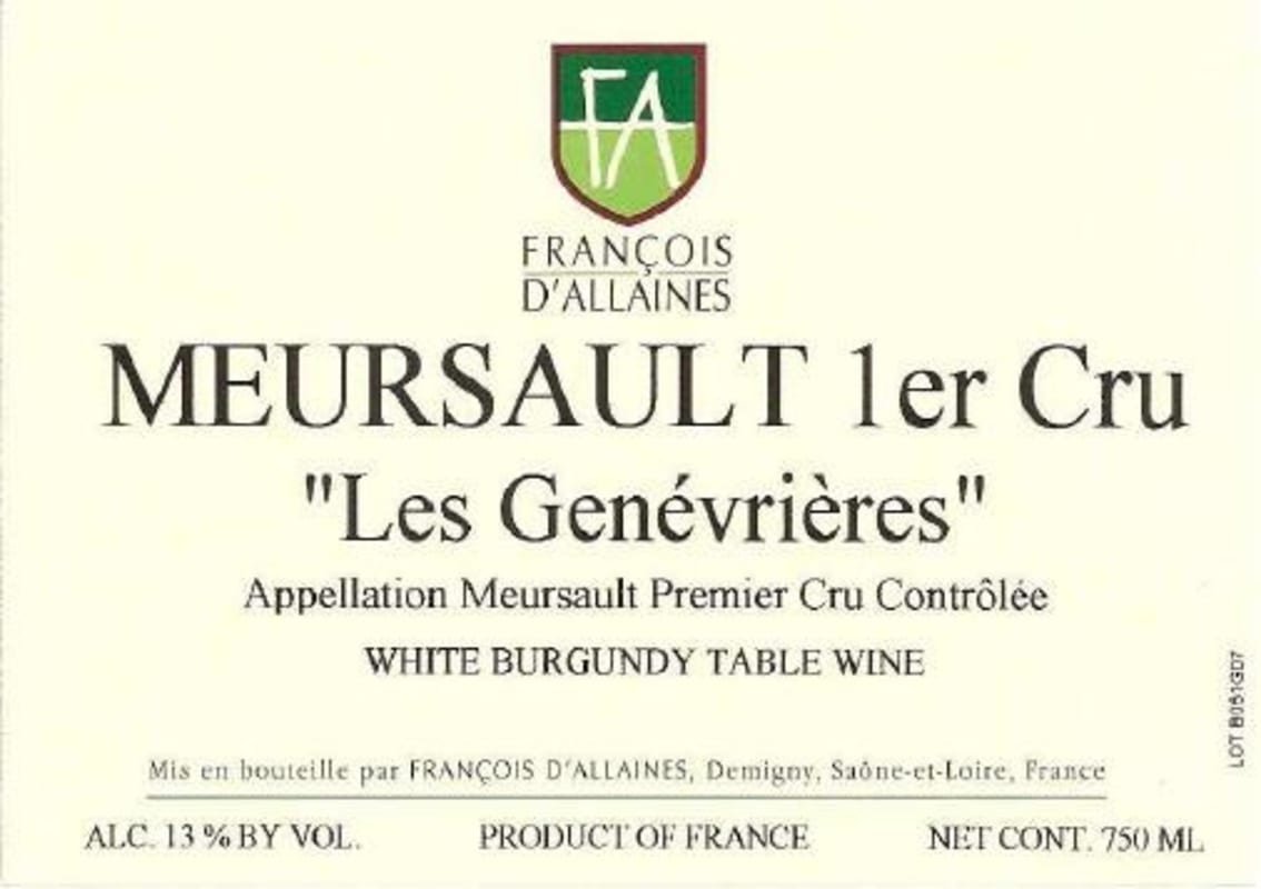 Darviot-Perrin Domaine Darviot-Perrin Les 2010 Front Label