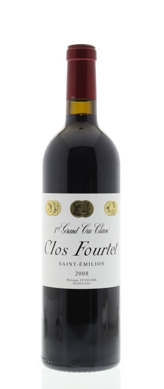 Clos Fourtet 2008 Front Bottle Shot
