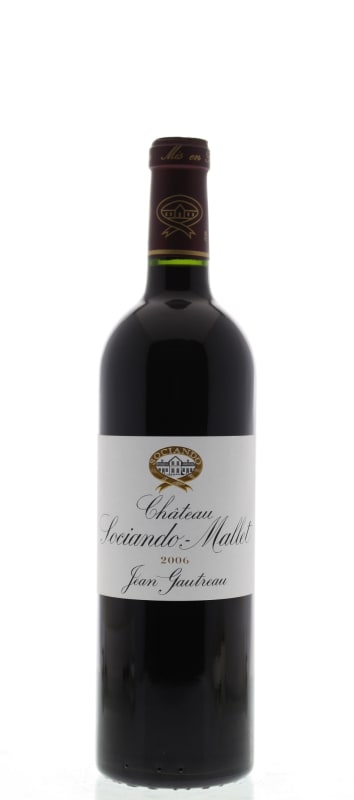 Chateau Sociando-Mallet 2006 Front Bottle Shot