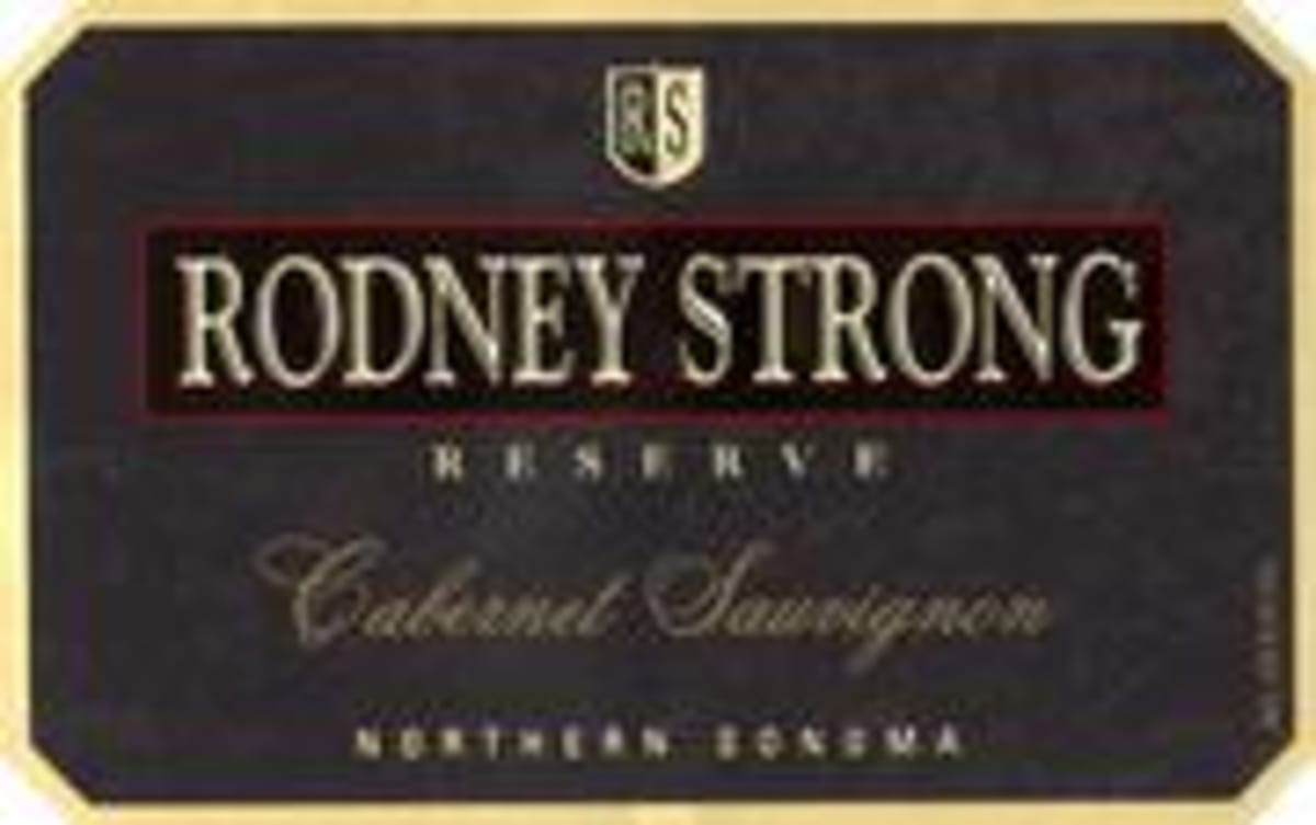 Rodney Strong Cabernet Sauvignon 1997 Front Label
