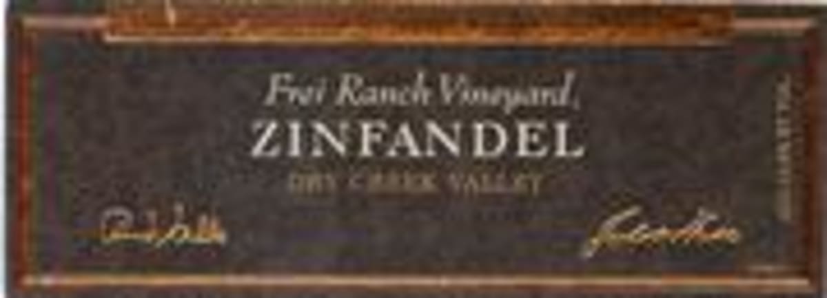 Gallo of Sonoma Frei Ranch Zinfandel 1996 Front Label
