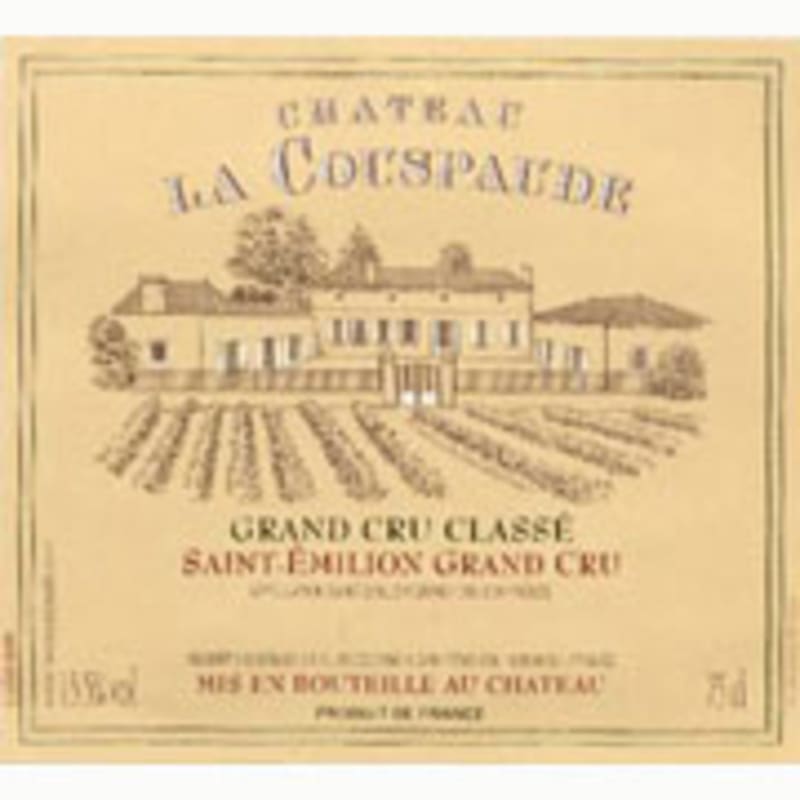 Chateau La Couspaude 2008 Front Label