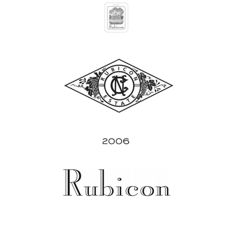 Inglenook Rubicon 2006 Front Label