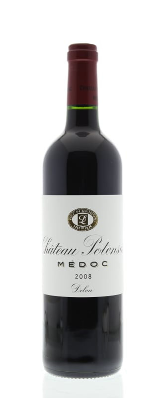 Chateau Potensac 2008 Front Bottle Shot