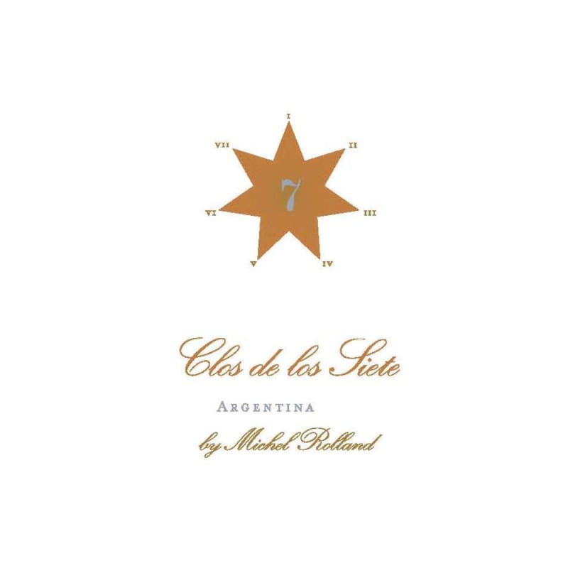 Clos de los Siete Red Blend 2008 Front Label