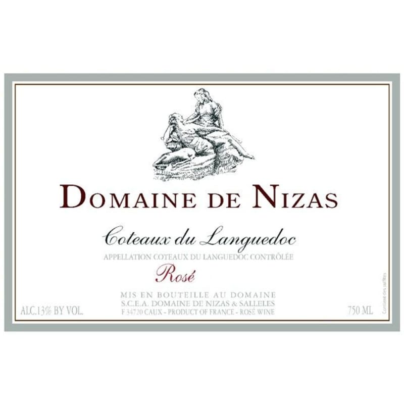 Domaine de Nizas Rose 2009 Front Label