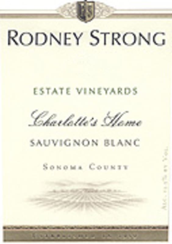 Rodney Strong Charlotte's Home Sauvignon Blanc 2009 Front Label