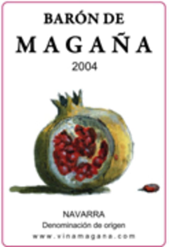 Baron de Magana 2004 Front Label