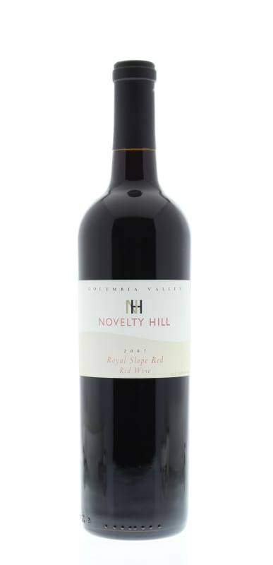 Novelty Hill Royal Slope Red Blend 2007 Front Bottle Shot