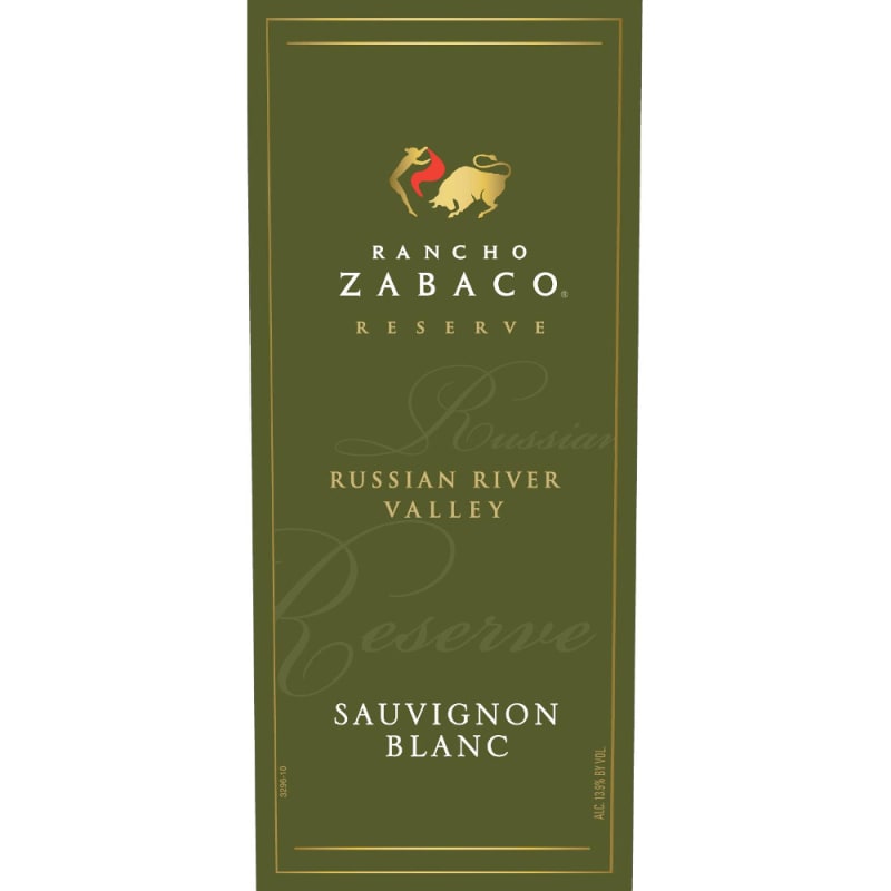 Rancho Zabaco Reserve Sauvignon Blanc 2008 Front Label