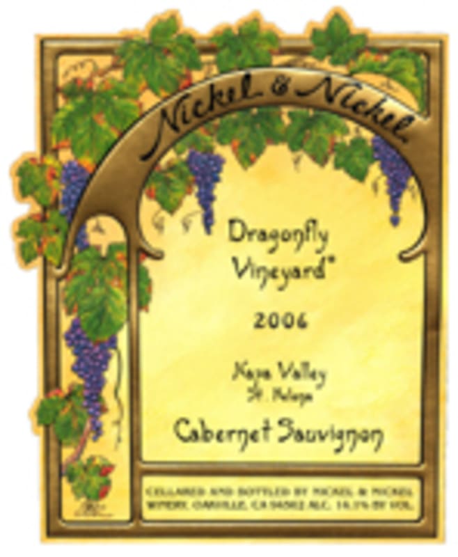 Nickel & Nickel Dragonfly Vineyard Cabernet Sauvignon 2006 | Wine.com