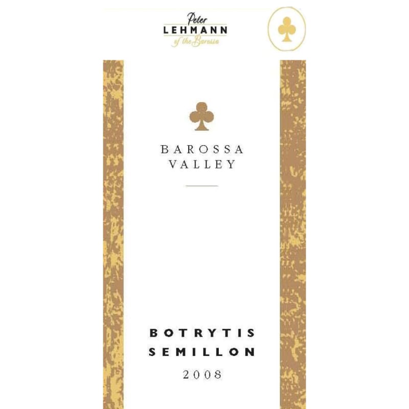 Peter Lehmann Botrytis Semillon (375ML half-bottle) 2008 Front Label