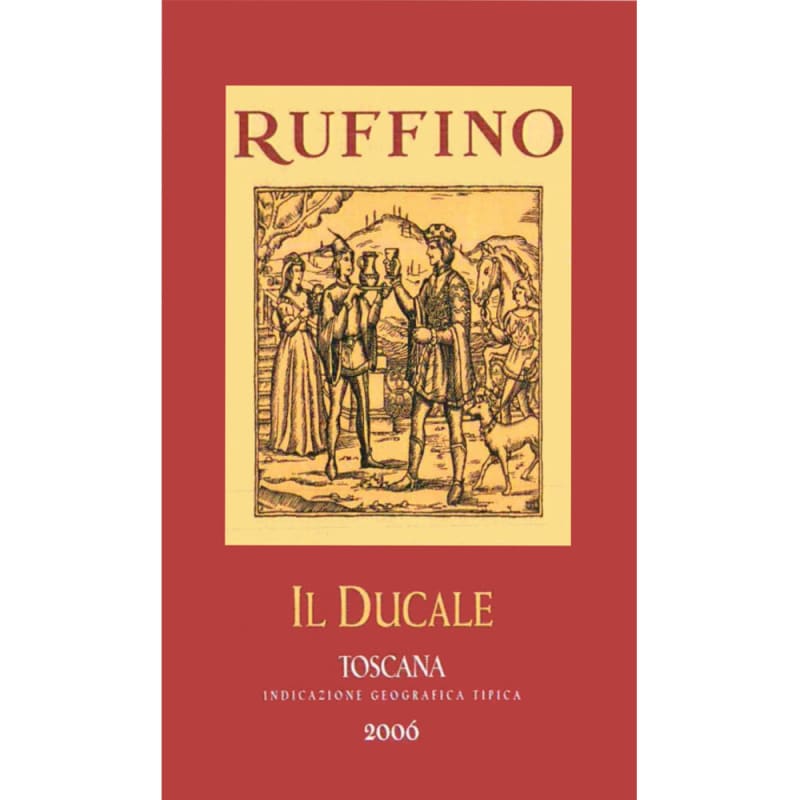 Ruffino Il Ducale 2006 Front Label
