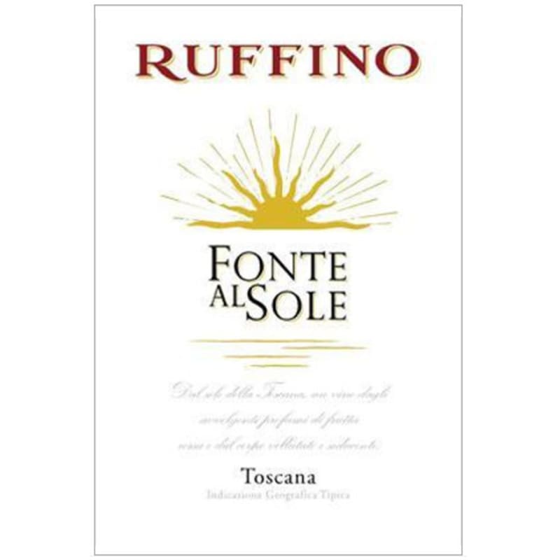 Ruffino Fonte al Sole 2008 Front Label